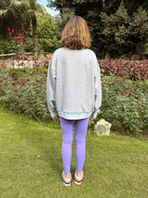 Grapeful Embroidery Sweater