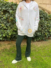 Happy Vibes Embroidery Hoodie