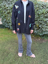 Midnight Madness Embroidery Shirt