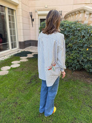 Dragonfly Magic Embroidery Shirt