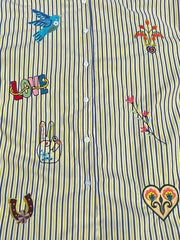 Dragonfly Magic Embroidery Shirt