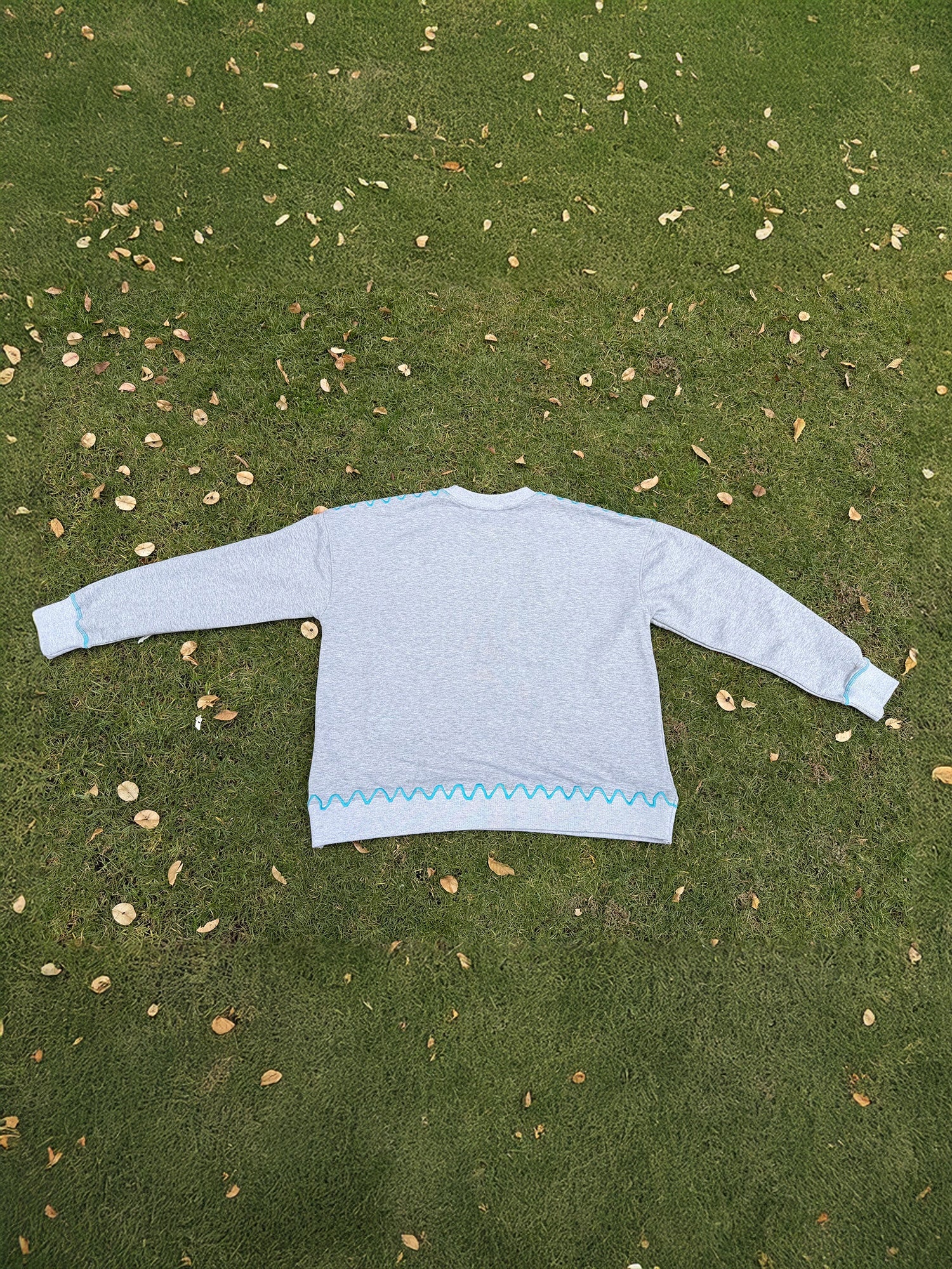 Grapeful Embroidery Sweater