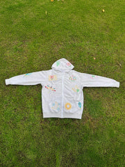Happy Vibes Embroidery Hoodie