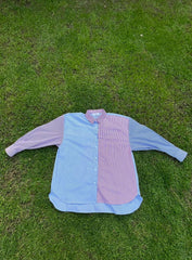 Lucky Stripes Embroidery Shirt