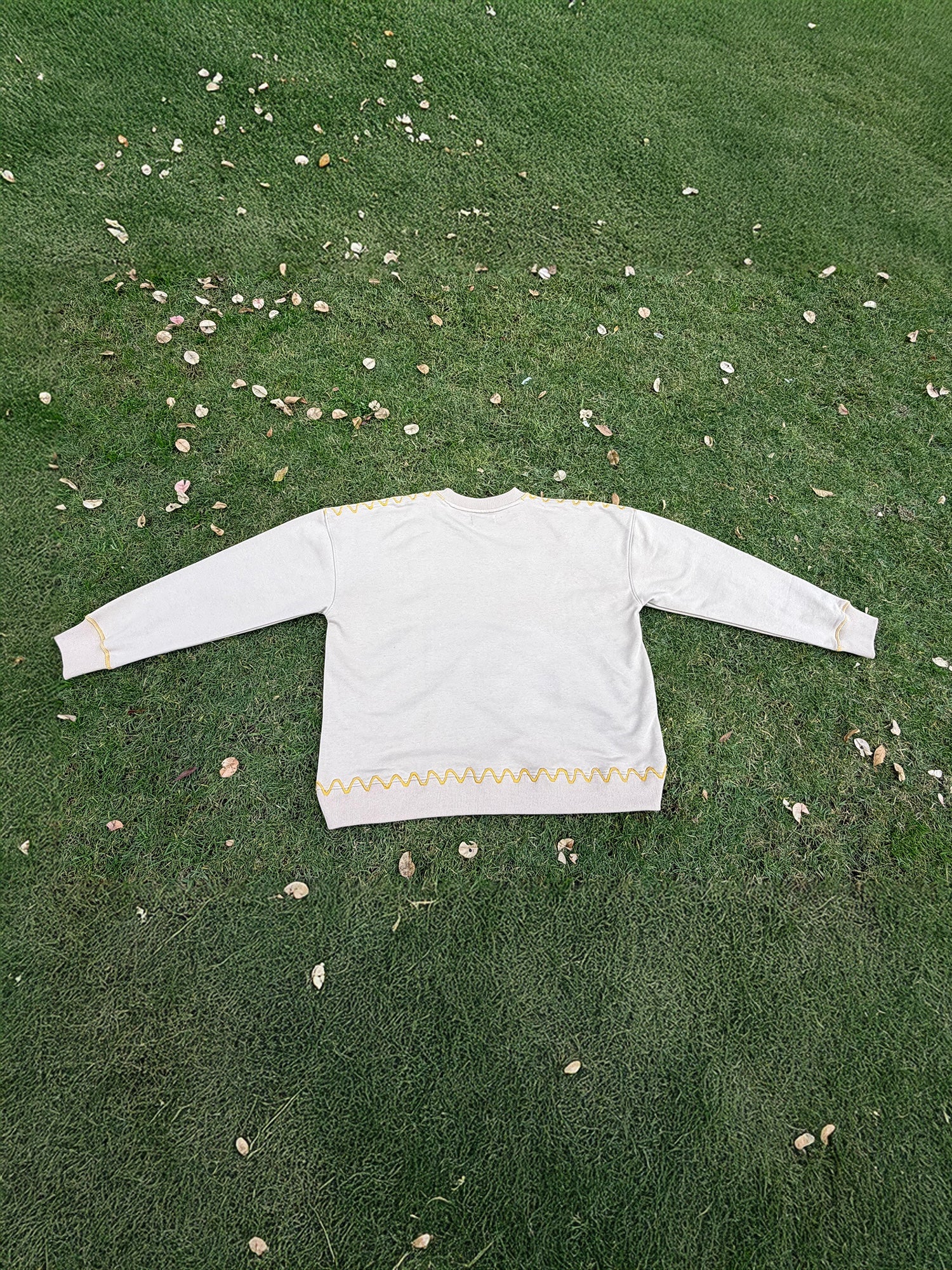 Pomtastic Embroidery Sweater