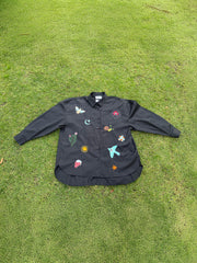 Midnight Madness Embroidery Shirt