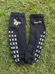 Strength Embroidery Socks