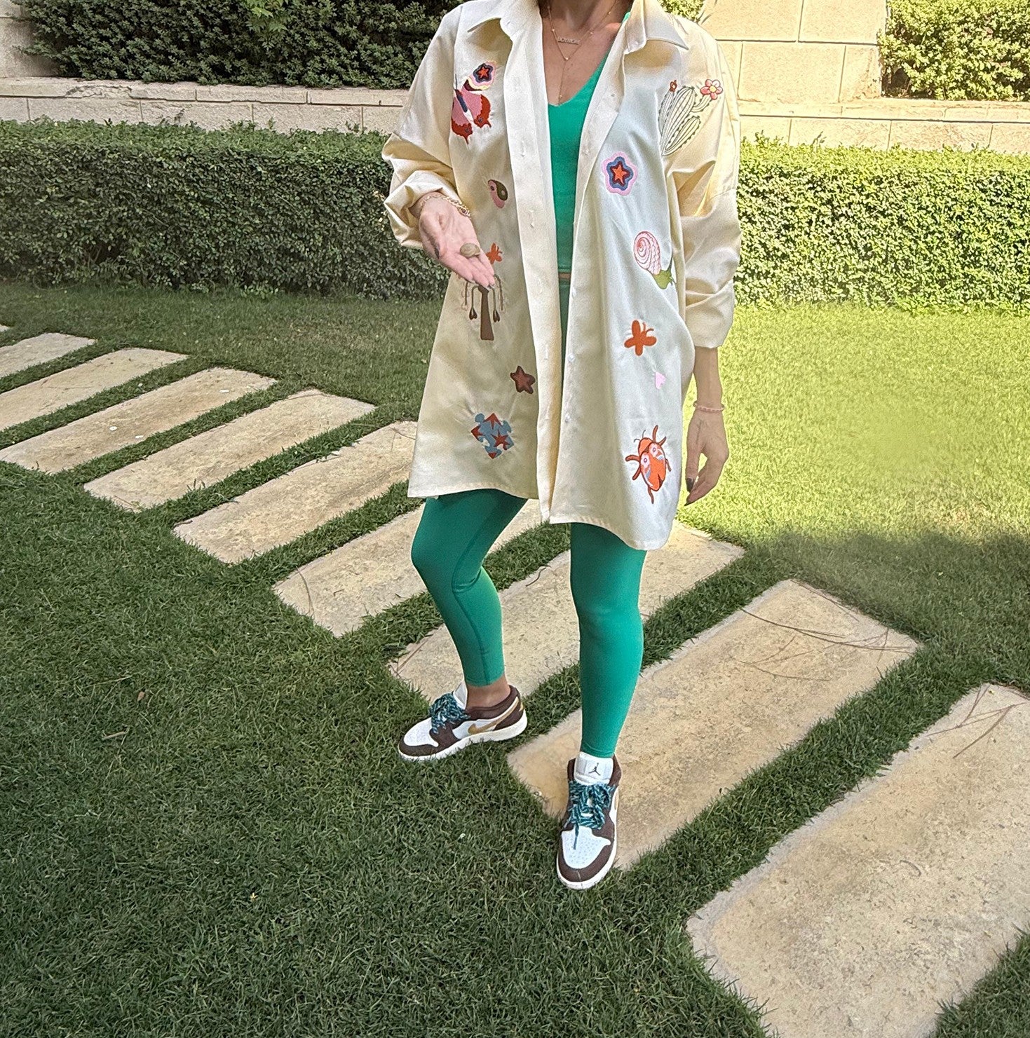 Butterbug Embroidery Shirt