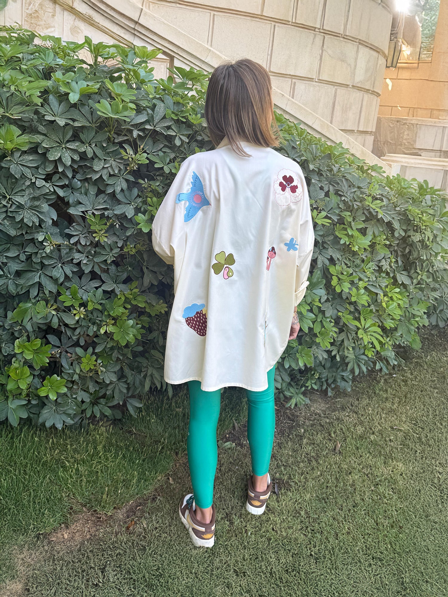 Butterbug Embroidery Shirt