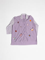 Butterfly Bliss Embroidery Shirt