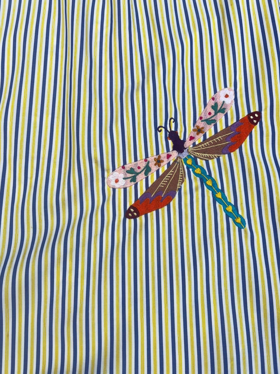 Dragonfly Magic Embroidery Shirt